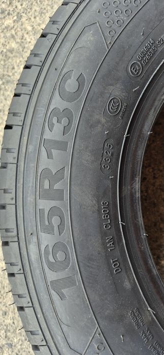 4 anvelope vara noi Tercelo 165/R13C,dot 2025.Pretul este pe bucata.