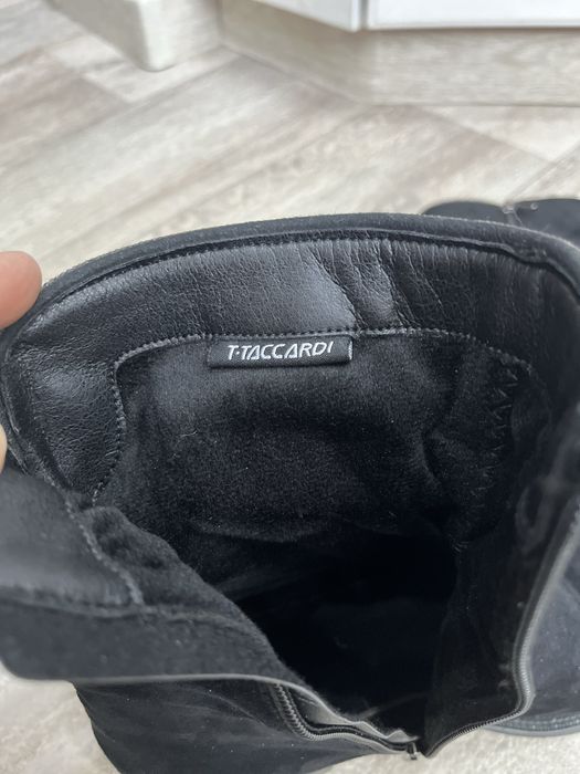 Полусапожки замшевые