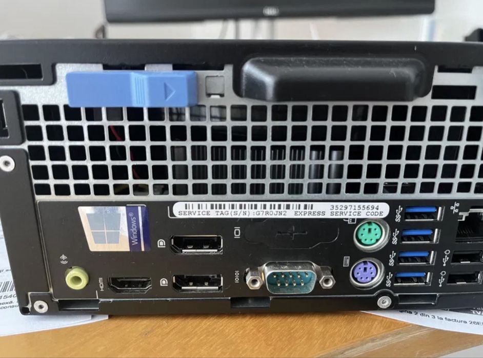 Mini PC SFF DELL Precision 3420 i7 16GB RAM SSD 2GB video 4K 1TB HDD