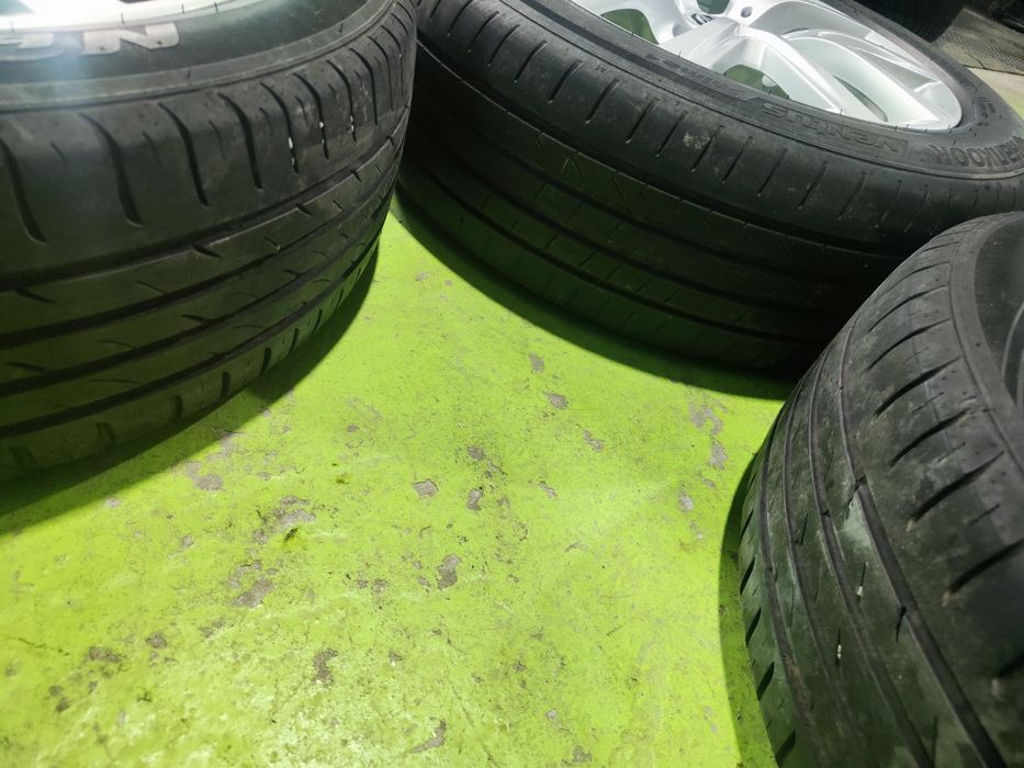 17 5x112 Vw Touran Caddy Passat Skoda лети джанти 5х112 205/55/17