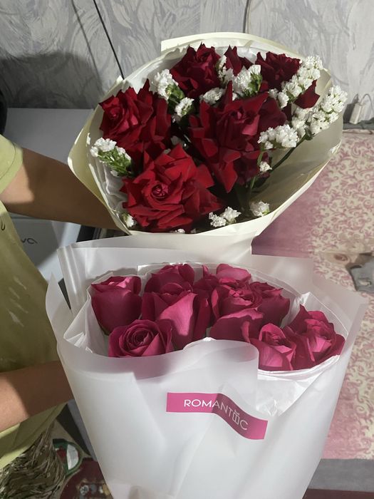 продам свежие букеты