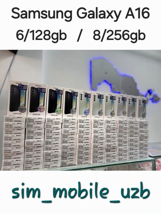 Samsung Galaxy A16  2026 New Super Skidka+Garantiya+Dastavka