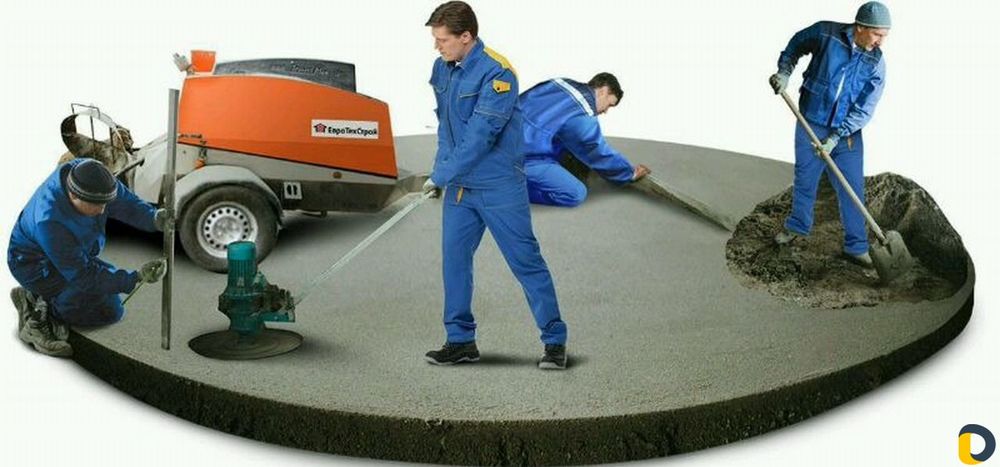 Стяжка полисухой хизмати