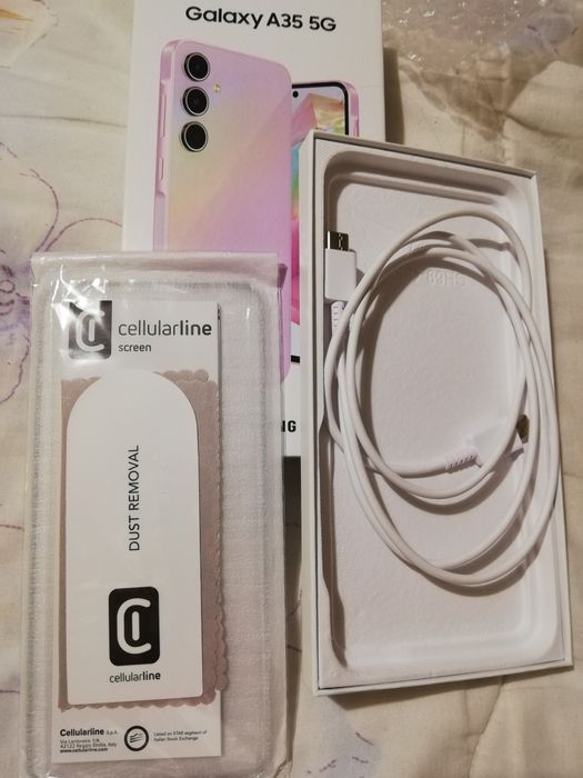 Чисто нов Самсунг А 35 Samsung a 35 5G с още една година гаранция