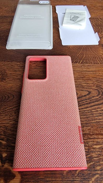 Оригинален Samsung Kvadrat cover EF-XN985 (текстилен протектор) за Samsung Note20 Ultra