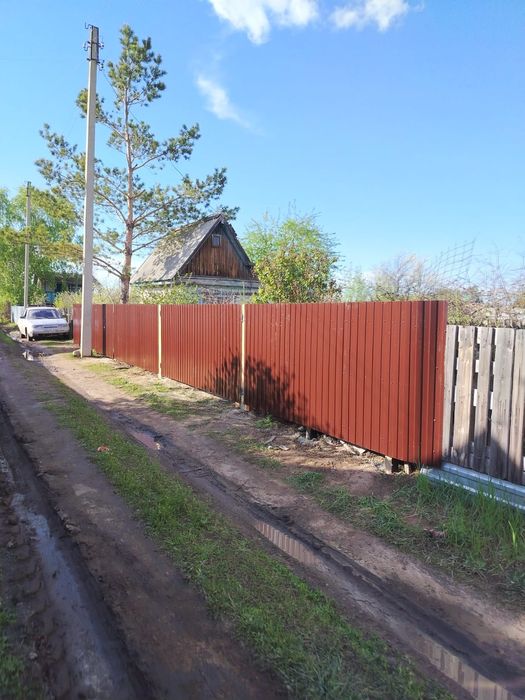 Забор профлист для дачи