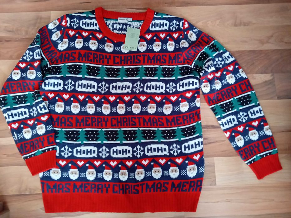Коледен и Pier One 2XL нови поло и пуловер
