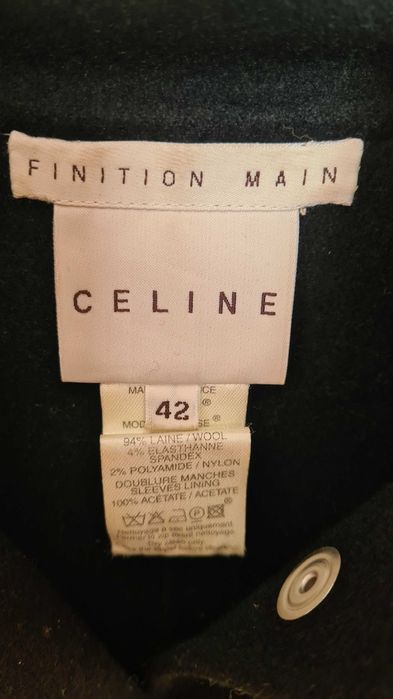 Пальто из шерсти Celine (оригинал)