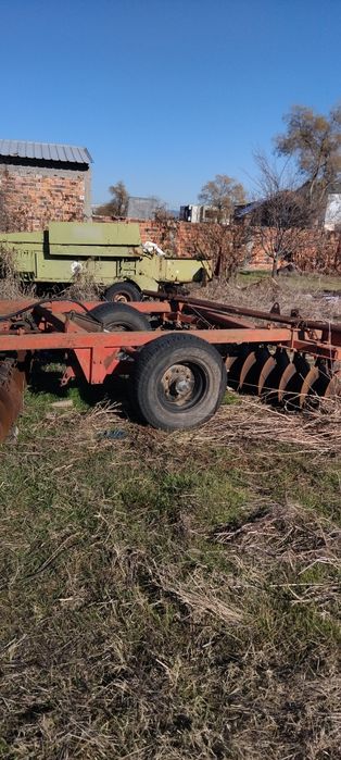 Дискова брана и сламопреса