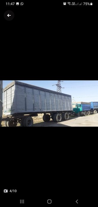 Продаётся камаз с прицепом