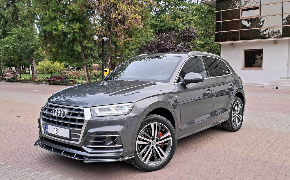AUDI Q5-2018‼️3xS-Line•QUATTRO•MATRIX•Virtual•PIELE•Navi Mare•UNIC Proprietar