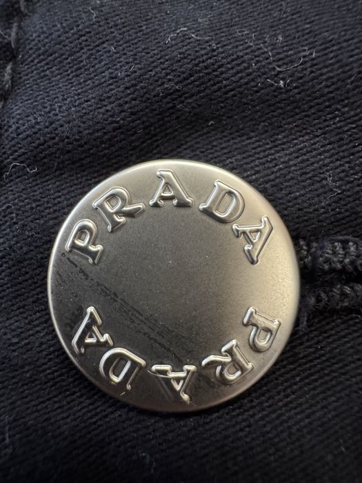 Prada Moleskin Blouson Jacket (navy)