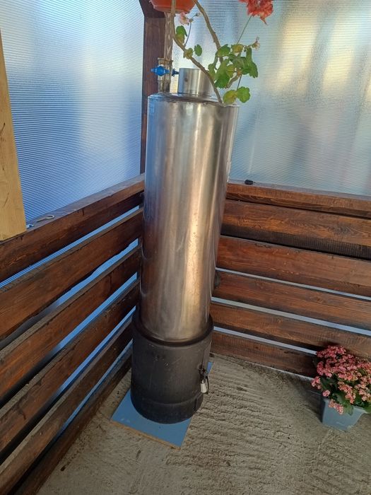 Vând boiler electric și pe lemne