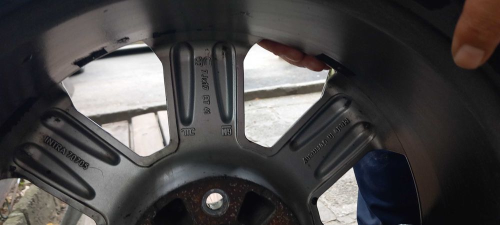 Лети джанти 17 цола 4 бр. Опел Вектра