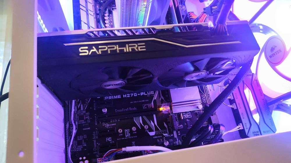 Видеокарта Sapphire Nitro rx480 4gb