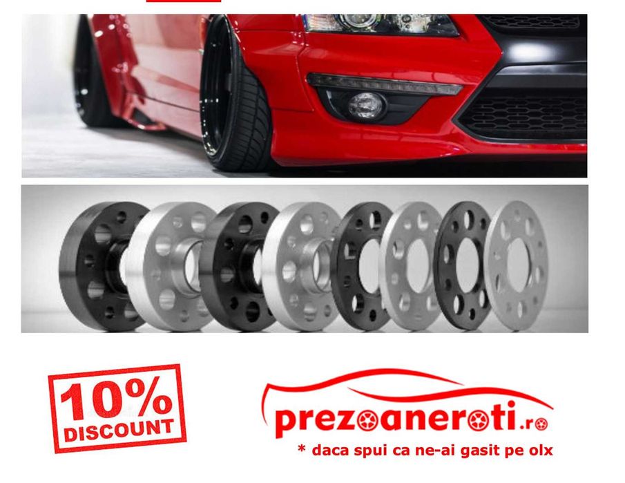 Distantiere/flanse/adaptoare roti