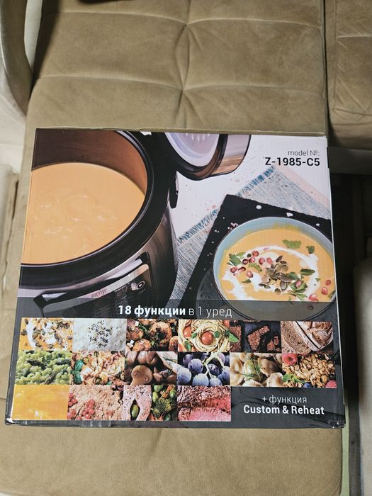 Мултикукър Zephyr 18 в 1 и книга за рецепти