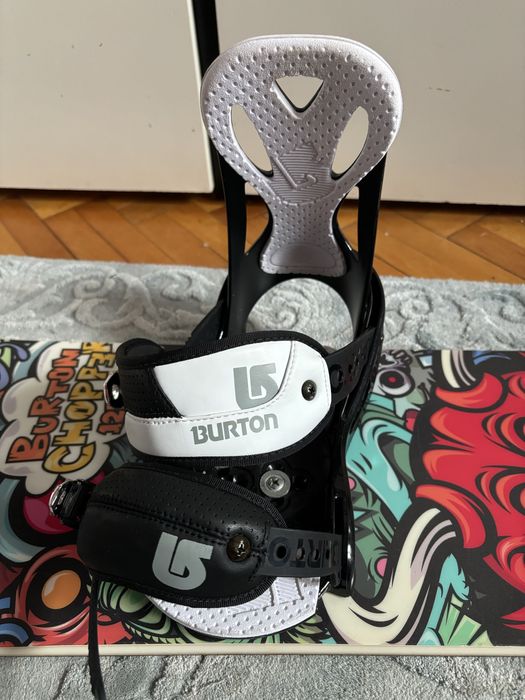 Snowboard Burton 125 cm set complet-boots 36,5-stare impecabila