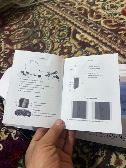 Simsiz UHF Mikrofon (Petlichka) — Professional Ovoz