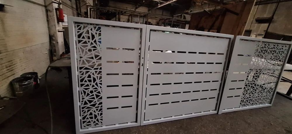 Poarta acces auto metalica