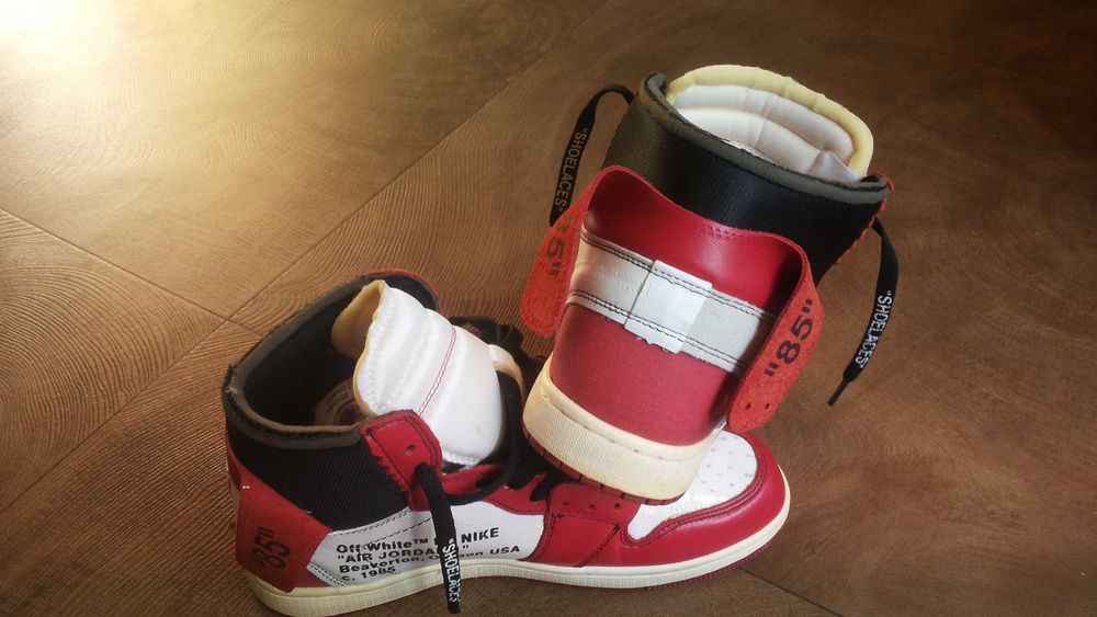 Off-White × Nike Air Jordan 1 Retro High The Ten "Chicago" EUR 44/UK 9
