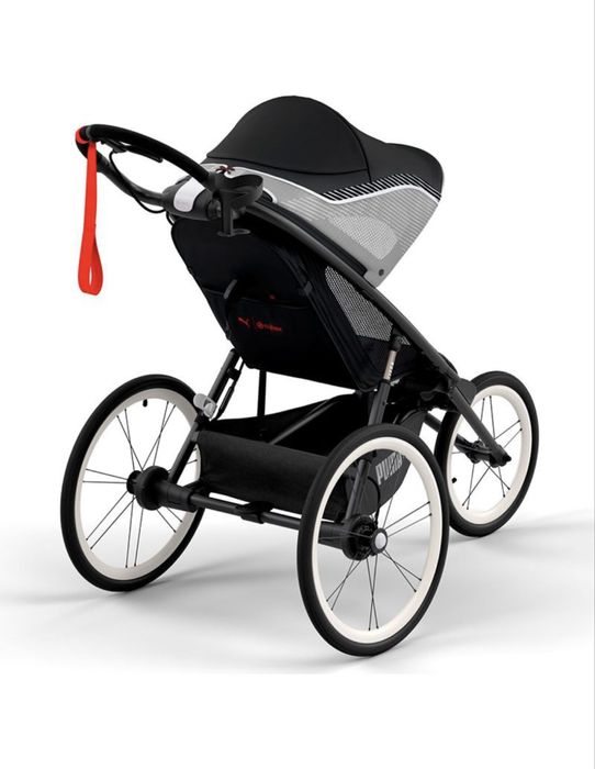 Бебешка количка за бягане (триколка Cybex AVI PUMA Black)