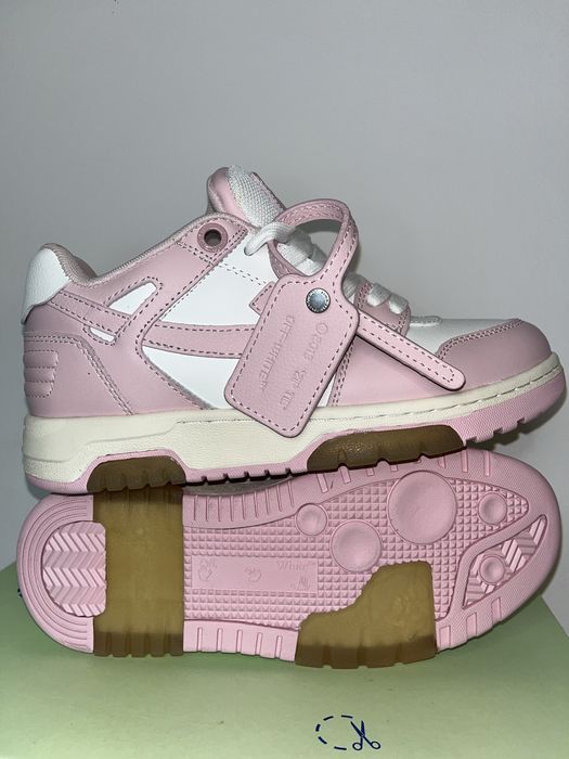 Off-White Out Of Office Rose/White
