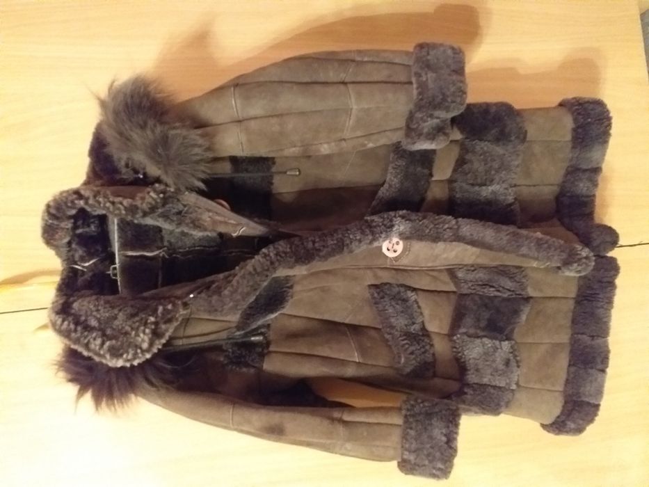 Пальто зимнее утеплённое