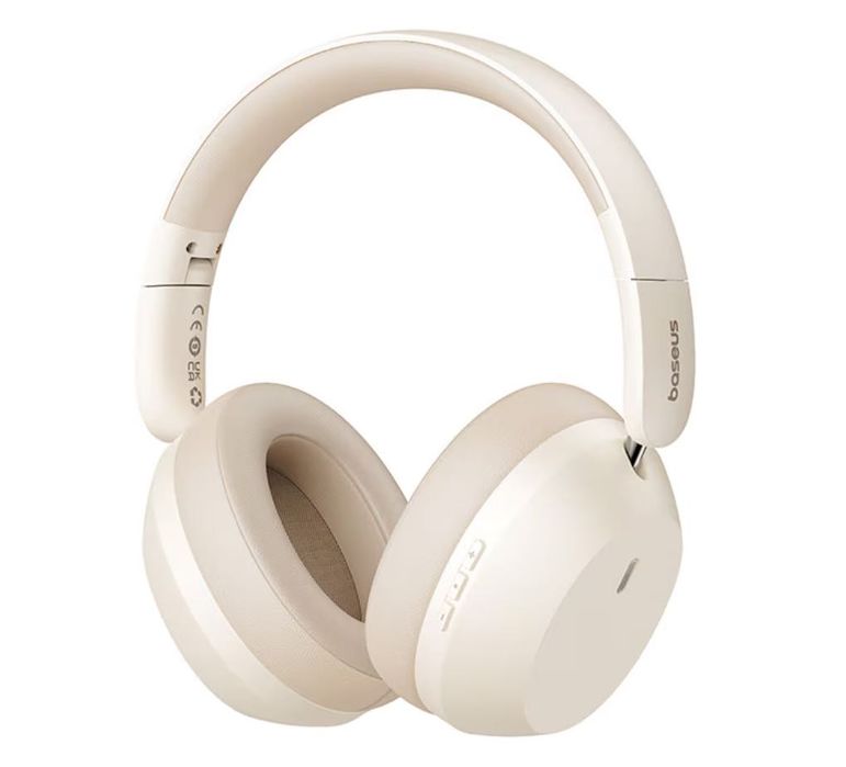 Casti Stereo Baseus Bass 35 Max, Bluetooth A2DP Alb