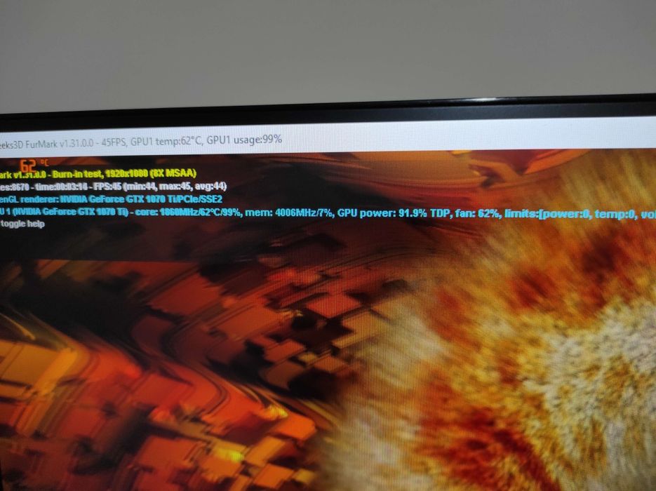 Видео карта MSI GTX 1070TI