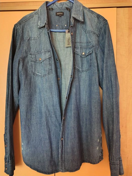 Мъжка дънкова риза Buffalo David Bitton