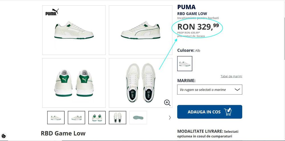 Adidași sport pentru barbati "Puma"  marim.44,(Super Ofertă).