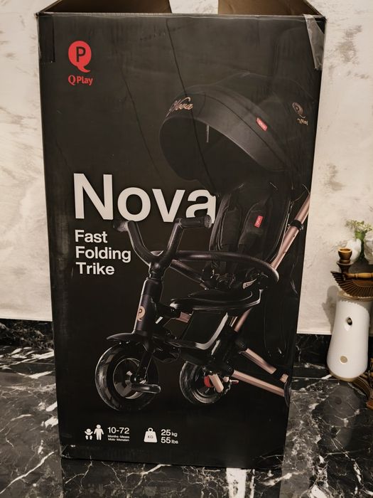 Tricicleta QPlay Nova Gold