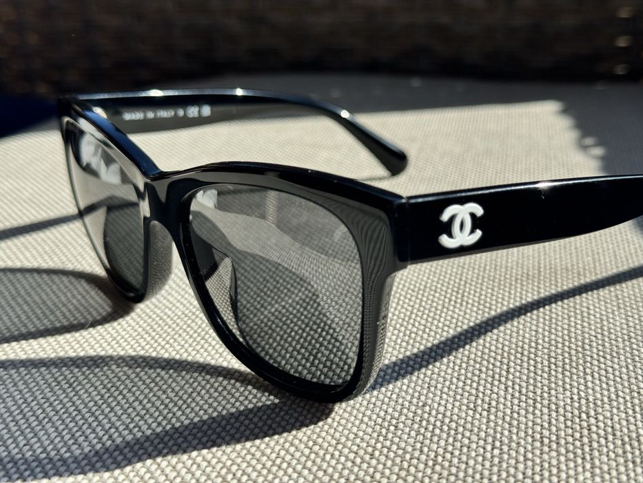 Ochelari soare dama Chanel Ref. 5380-A Acetate Black/Grey