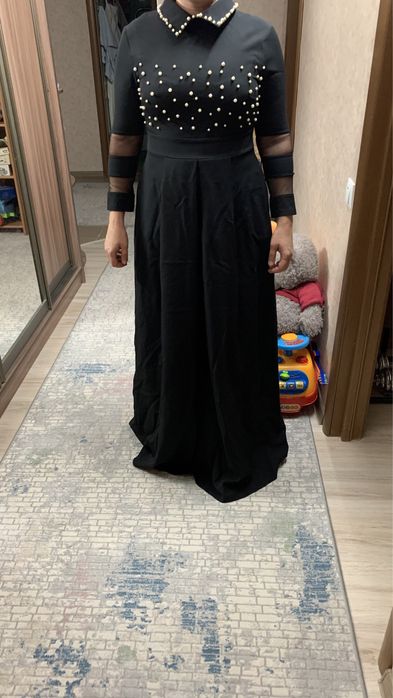 Платье чёрное