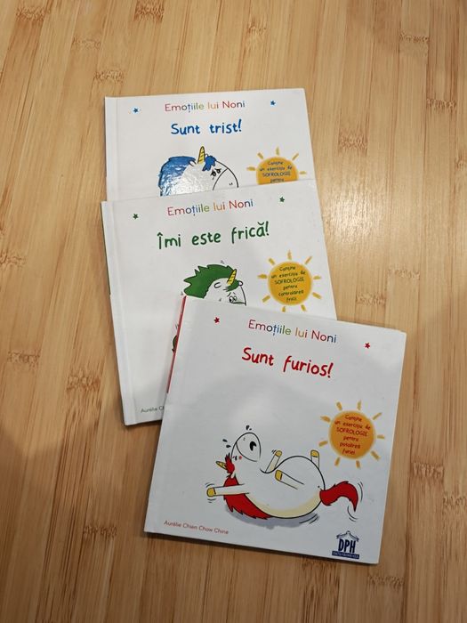 Cărți pentru copii emoțiile lui noni set