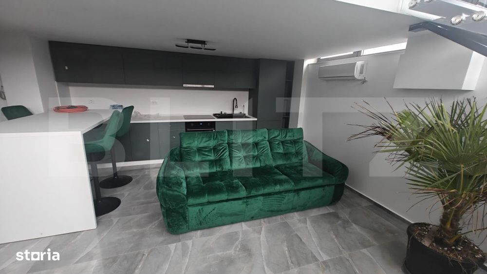 Apartament modern tip loft in Cordau – design contemporan, spatiu si