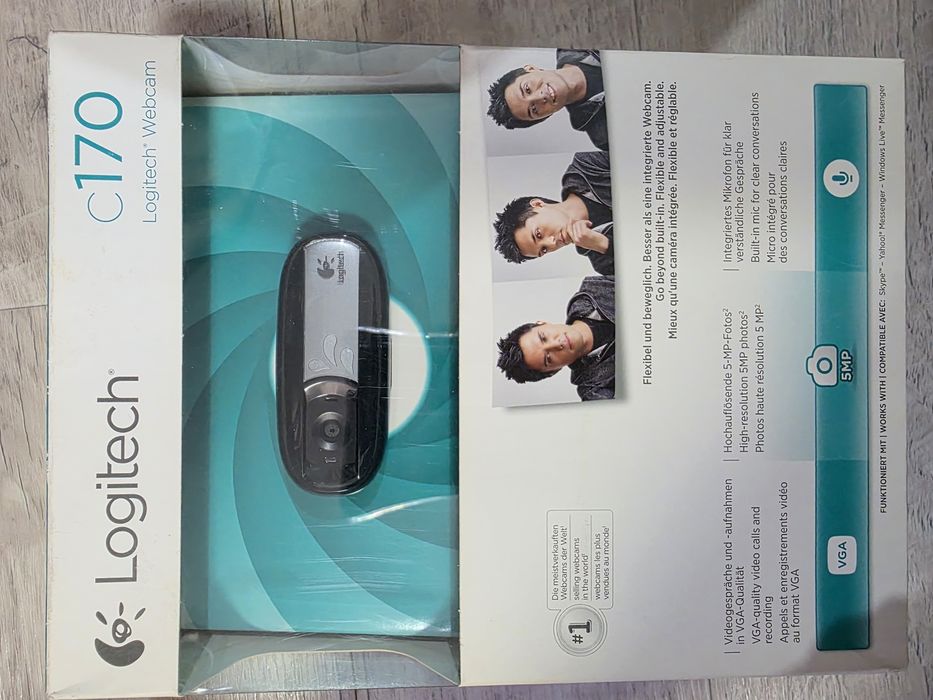 Веб-камера logitech новая