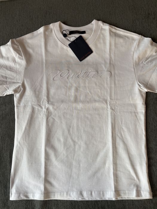 Tricou Louis Vuitton alb