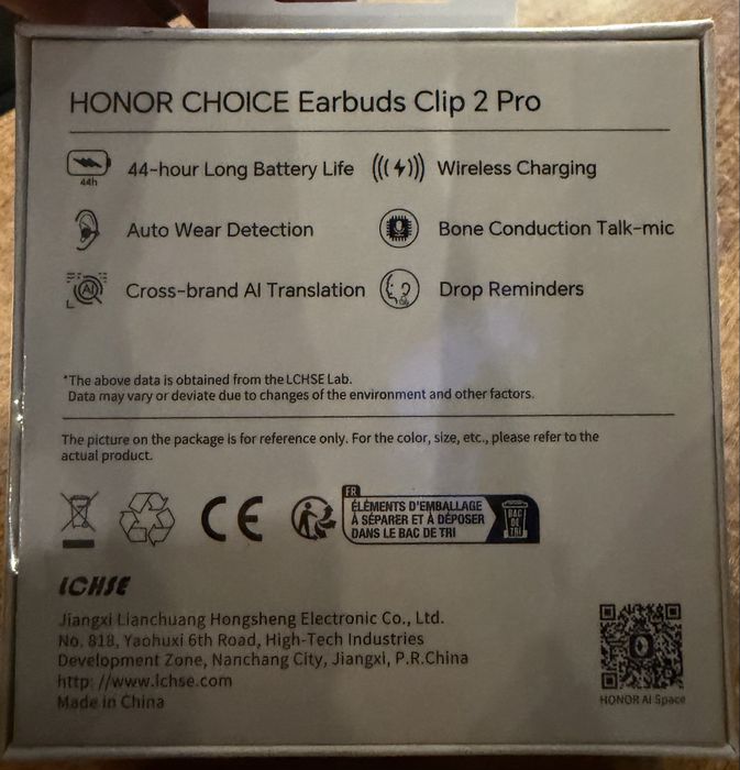 Honor Earbuds Clip 2 Pro