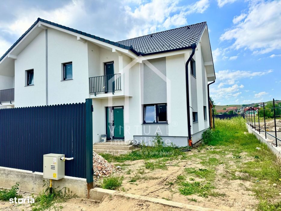 Casa cu 4 camere, 117mp utili+terasa acoperita(26mp), teren 334mp