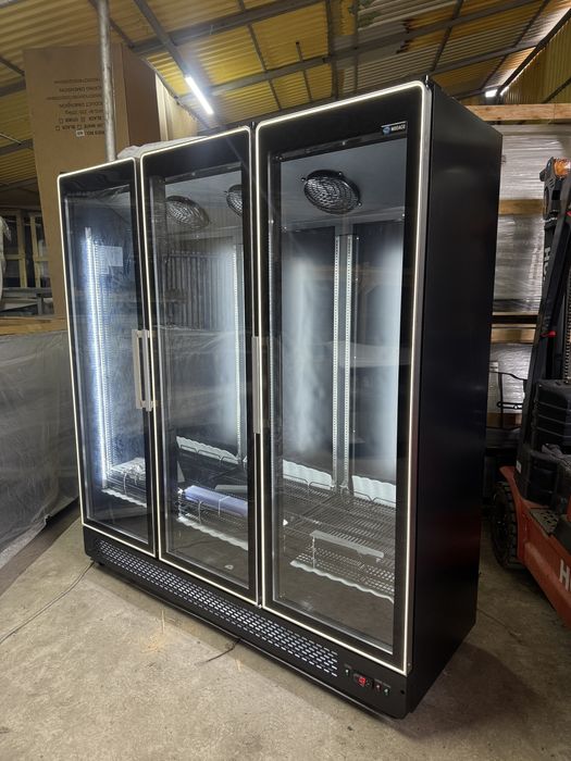 Vitrina frigorifica verticala 3 usi FULL  Black 1600L