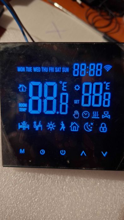 Електронен цифров термостат, нов, не използван