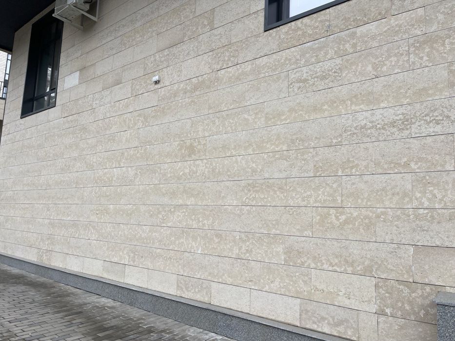 Строительно монтажные работы. Травертин