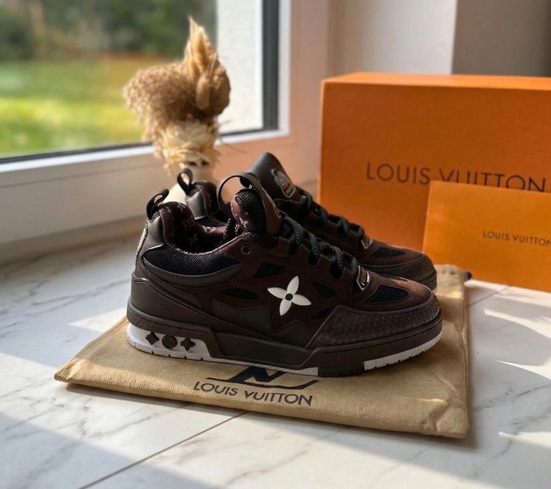 Adidasi LV Skate Maro Dark Brown - Full Box