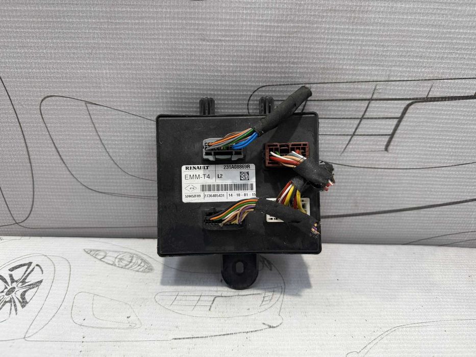 Modul confort BCM / Unitate caroserie (EMM-T4 L2) Renault Clio IV 231A08869R 2015 / [2012-2019] / (5B3)