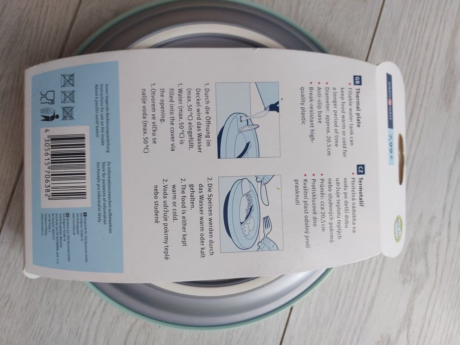 Farfurie termica warmy