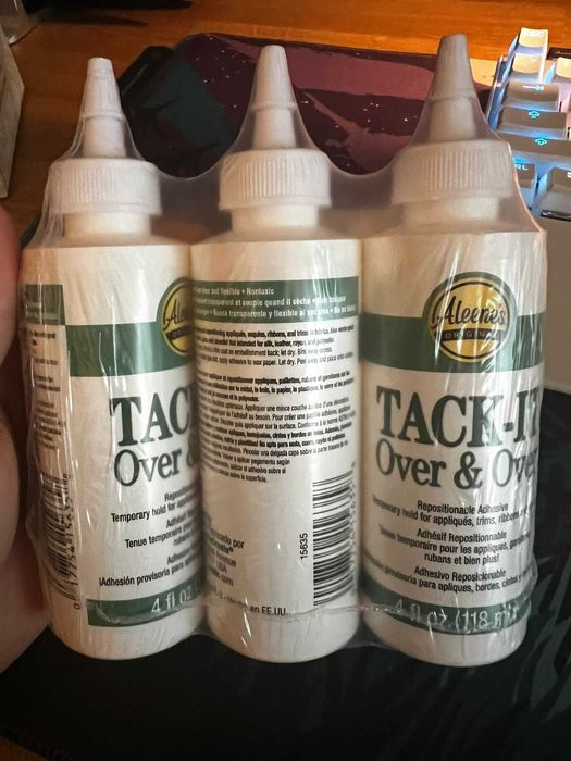 Adeziv Aleene's Tack-It Over & Over, 6 bucăți x 118ml, Nou/Sigilat