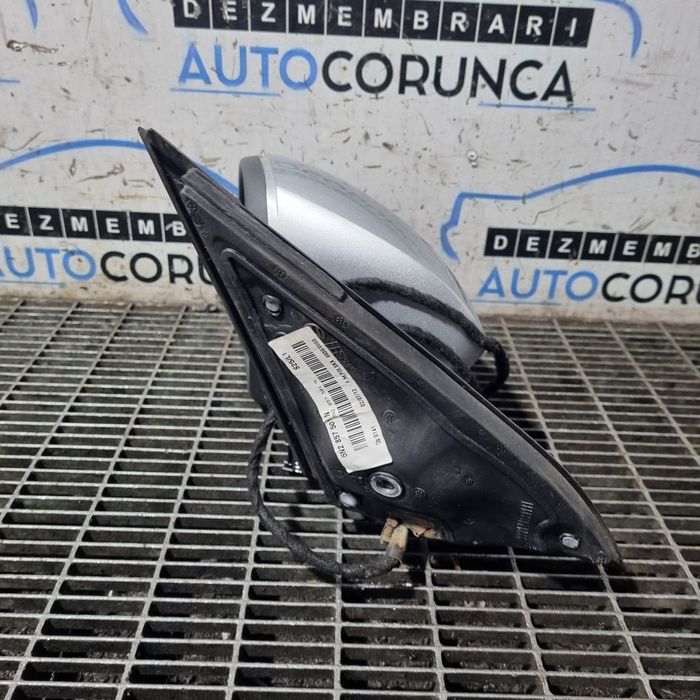 Oglinda stanga Volkswagen Tiguan 5N Facelift 2011 - 2015 4 Usi Argintiu (1399) Fără ...