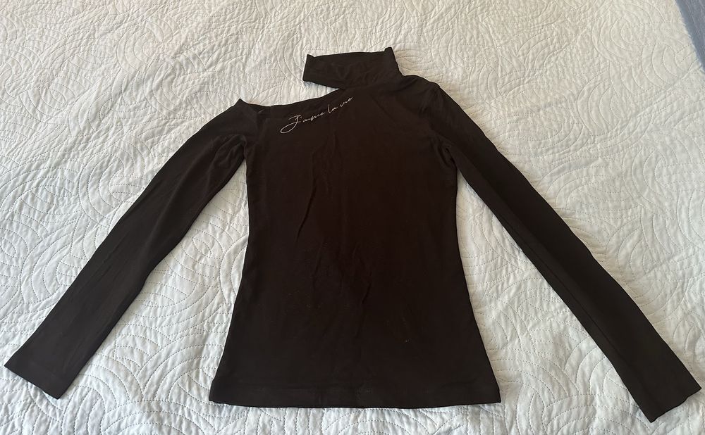 Черна блуза Christine